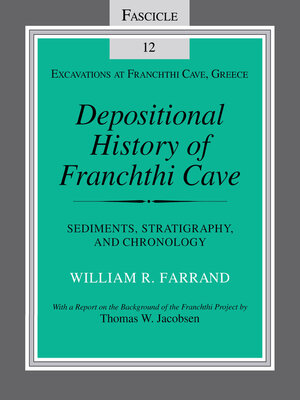 cover image of Depositional History of Franchthi Cave